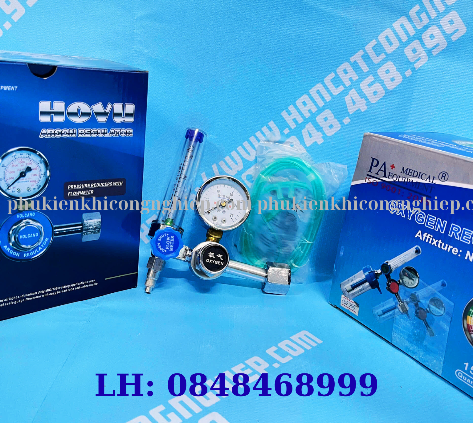 đồng hồ oxy y tế